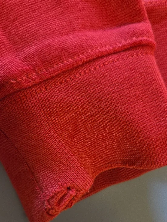 Jordan Red Pullover Hoodie with Embroidered Jumpman - Picture 2 of 6